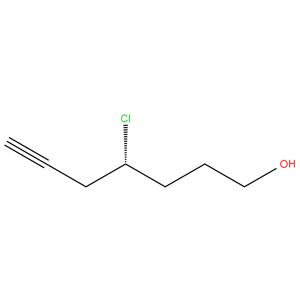 6-Heptyn-1-ol, 4-chloro, (4R)
