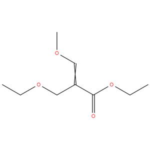 ethyl ( E ) -2- ( ethoxymethyl ) -3 - methoxyacrylate