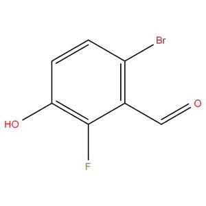 6-Bromo-2-fluoro-3-hydroxybenzaldehyde