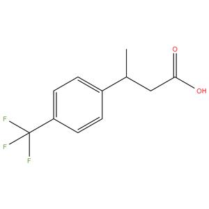 3-(4-(trifluoromethyl)phenyl)butanoic acid