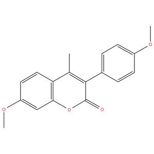 7-Methoxy-3(4-Methoxy Phenyl)-4-Methyl Coumarin