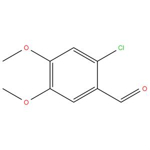 6-chloro-3,4-dimethoxybenzaldehyde (2-Chloro-3,4-dimethoxybenzaldehyde)