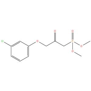 dimethyl 3-(3-chlorophenoxy)-2-oxopropylphosphonate