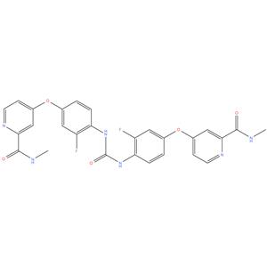 4,4'-(((Carbonylbis(azanediyl))bis(3-fluoro-4,1- phenylene))bis(oxy))bis(N-methylpicolinamide)