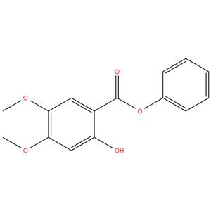 Phenyl 2-hydroxy-4,5-dimethoxybenzoate