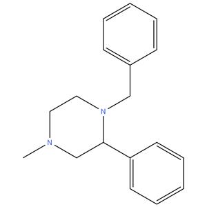 1-Benzyl-4-methyl-2-Phenyl   Piperazine