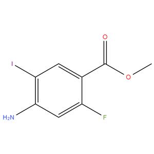 METHYL-4-AMINO-2-FLUORO -5-IODO BENZOATE