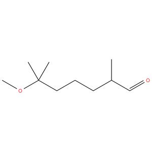 6-Methoxy-2,6 -dimethyl-heptanal