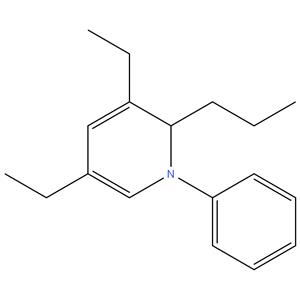 3,5-Diethyl-1,2-dihydro-1-phenyl-2-propylpyridine