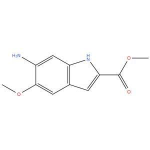 METHYL 6-AMINO-5-METHOXY-1H-INDOLE-2-CARBOXYLATE