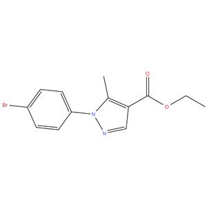 ETHYL-1-(4-BROMO PHENYL)-5-METHYL-1H-PYRAZOLE-4-CARBOXYLATE