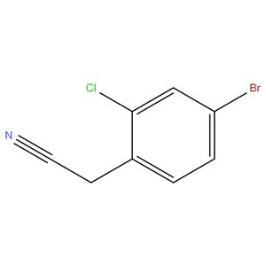 4-BROMO-2-CHLORO BENZYL CYANIDE