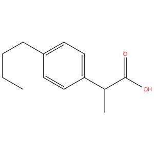 p-Butylhydratropic acid