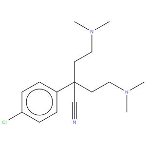 2-(4-Chlorophenyl)-4-(dimethylamino)-2-(2-(dimethylamino)ethyl)butanenitrile