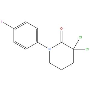 3,3-dichloro-1-(4-iodophenyl)piperidin-2- one
