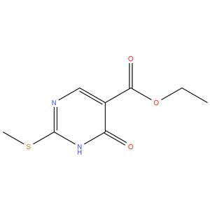 Ethyl 4-hydroxy-2-methylthio-5-pyrimidinecarboxylate