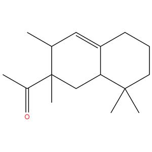 1-(1,2,3,5,6,7,8,8a-Octahydro-2,3,8,8-tetramethyl-2-naphthyl)ethan-1-one