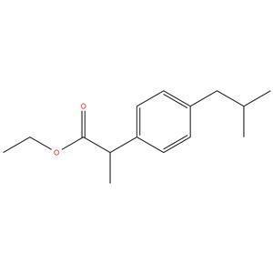 Ethyl 2-(4-isobutylphenyl)propionate,