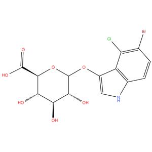 5-Bromo-4-chloro-1H-indol-3-yl-b-D-glucuronide (X-Gluc)