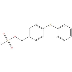 4-(phenylthio)benzyl methanesulfonate