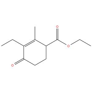 4-CARBETHOXY-2-ETHYL-3-METHYL-2-CYLCOHEXENE-1-ONE (2- ETHYL HAGEMANN’S ESTER)