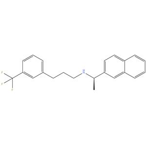 Cinacalcet regioisomer-(3-(3-(trifluoromethyl)phenyl)-N-(1-(naphthalen-6-yl)ethyl)propan-1-amine)