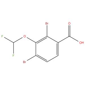 2,4-Dibromo-3-(difluoromethoxy)benzoic acid