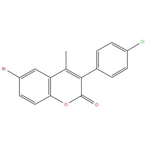 6-Bromo-3(4'-chlorophenyl)-4-methylcoumarin