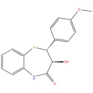 Diltiazem 2-Epimer O-Desacetyl N-Desdimethylaminoethyl Impurity