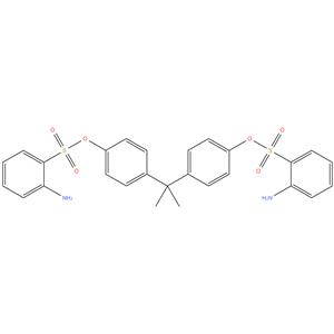 (1-Methylethylidene)bis(4,1-phenylene) bis(2-aminobenzenesulfonate)