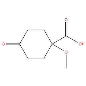 1-Methoxy-4-oxocyclohexane-1-carboxylic acid