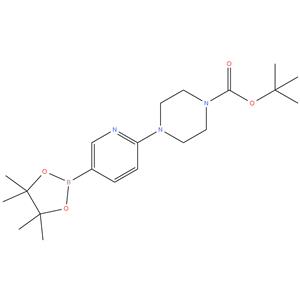 1-Piperazinecarboxylic acid, 4-[5-(4,4,5,5-tetramethyl-1,3,2-dioxaborolan-2-yl)-2-pyridinyl]-, 1,1-dimethylethyl ester