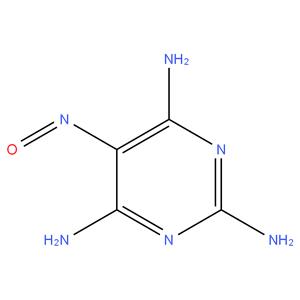5-Nitroso-2,4,6,-triamino pyrimidine