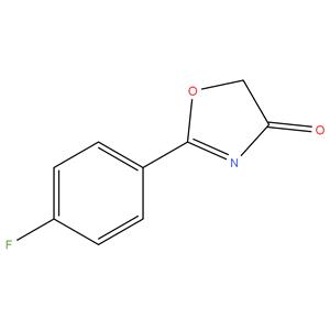 2-(4-fluorophenyl)oxazol-4-(5H)-one