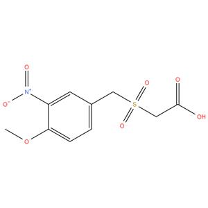 3-Nitro-4-methoxybenzylsulfonyl acetic acid