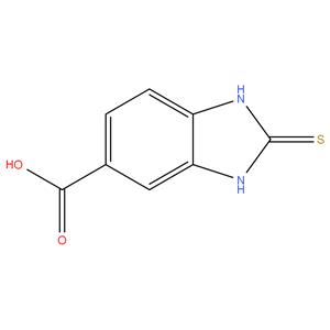 2-Mercapto-5-benzimidazolecarboxylic Acid