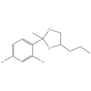 2- ( 2,4 - dichlorophenyl ) -2 - methyl - 4 - propyl - 1,3 - dioxolane