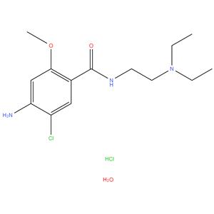 Metoclopramide monohydrochloride monohydrate
