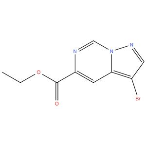 Ethyl 3-bromopyrazolo[1,5-c]pyrimidine-5-carboxylate