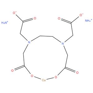 Edetate diammonium copper