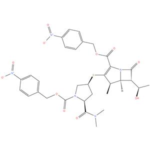 Protected meropenem