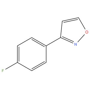 3-(4-FLUORO PHENYL)ISOXAZOLE