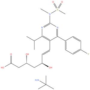 Rosuvastatin t-butylamine salt