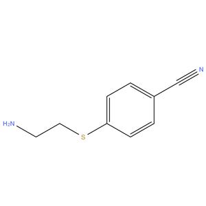 4-[(2-aminoethyl)thio]-Benzonitrile