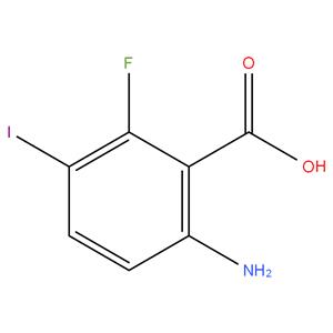 6-Amino-2-fluoro-3-iodobenzoic acid