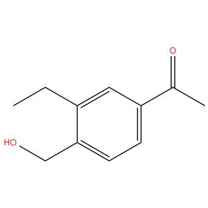 1-[3-Ethyl-4-(hydroxymethyl) phenyl] ethanone