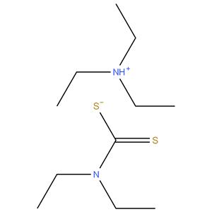 Diethylammonium diethyldithiocarbamate