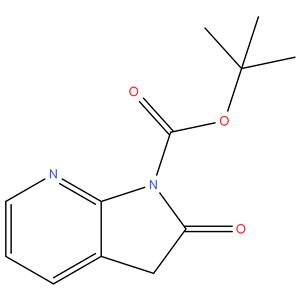 1H-Pyrrolo[2,3-b]pyridine-1-carboxylic acid, 2,3-dihydro-2-oxo-, 1,1-dimethylethyl ester