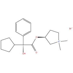 Glycopyrronium
Bromide /
Glycopyrrolate