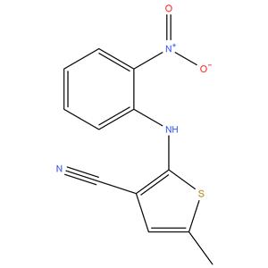 2-(2-Nitroanilino)-5-methylthiophene-3-carbonitrile